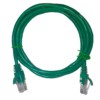 Патч-корд UTP4 cat 5e 1,5м ВС LSZH зеленый литой коннектор Netko Optima