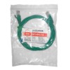Патч-корд UTP4 cat 5e 1,5м ВС LSZH зеленый литой коннектор Netko Optima