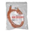 Патч-корд UTP4 cat 5e 1,5м ВС LSZH оранжевый литой коннектор Netko Optima