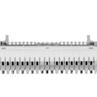 Плинт LSA Profil размыкаемый ABS 10 пар медные контакты универсальный нумерация (0-9) бело-серый Netko Optima “SB”