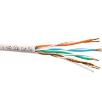 Кабель UTP4 cat.5e одножильный 305м CCA серый Netko Optima Silver