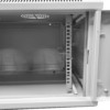 Шкаф настенный 15U серия WMA (Wall Maestro) (600х600х768) передняя дверь стекло разборный серый Netko