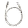 Патч-корд UTP4 cat 5e 1,0м ВС LSZH серый литой коннектор Netko Optima