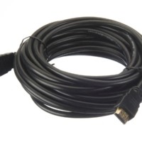 Шнур аудио-видео HDMI-HDMI (1.4 3D) цвет: золото (7,0м) Netko Optima