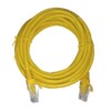 Патч-корд UTP4 cat 5e 3,0м ВС LSZH желтый литой коннектор Netko Optima