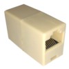 Соединительный модуль RJ45(8p8c) на RJ45(8p8c) прямой контакт бежевый Netko Optima Bronze