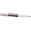 Кабель коаксиальный RG-6U 75 Ом (CCA оплетка 32 нити AL) белый (100м) Netko Optima