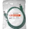 Патч-корд UTP4 cat 5e 1,0м ВС LSZH зеленый литой коннектор Netko Optima
