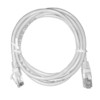 Патч-корд UTP4 cat 5e 1,5м ВС LSZH белый литой коннектор Netko Optima