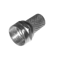 Штекер F (гайка) на RG-6/SAT-703 (цинк) (F113-55) Netko Optima “L”