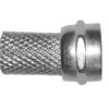 Штекер F (гайка) на RG-6/SAT-703 (цинк) (F113-55) Netko Optima "L"