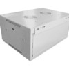 Шкаф настенный 4U серия WMA (Wall Maestro) (600х450х280) передняя дверь стекло собранный серый Netko  "А"