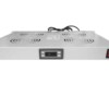 Полка вентиляторная 19″ 1U/4 с термостатом с кабелем серая Netko