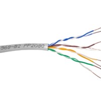 Кабель UTP4 cat.5е одножильный 305м Cu Проходит Fluke тест серый Netko Optima Bronze