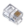 Коннектор RJ9 (4p4c) для телефонных трубок (нож с 2-мя зубцами) 100шт. Netko Optima