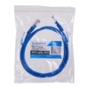 Патч-корд UTP4 cat 5e 1,0м ВС LSZH синий литой коннектор Technolink