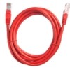 Патч-корд UTP4 cat 5e 2,0м ВС красный литой коннектор Technolink