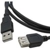 Кабель шт.USB A- гн.USB A 1.1 (3,0м) черный блистер Netko
