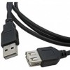 Кабель шт.USB A- гн.USB A 1.1 (3,0м) черный блистер Netko