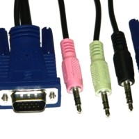 NLVVUA1.8 Кабель для KVM переключателя Netko USB 1.8м черный (совместим с KVM переключателями: NCS-21UA NCS-41UA)