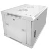 Шкаф настенный 12U серия WMA (Wall Maestro) (600х600х635) передняя дверь металл разборный серый Netko  "А"