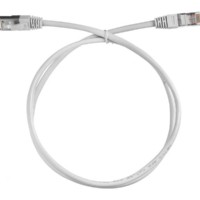 Патч-корд FTP4 cat.5e 1.0м литой коннектор серый LSZH Netko Expert CKC