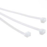 Стяжка нейлоновая 700*9,0 /25 шт (белая) Netko Optima