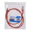 Патч-корд UTP4 cat 5e 1,0м ВС LSZH оранжевый литой коннектор Technolink