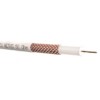 Кабель коаксиальный RG213 50 Ом (CU оплетка 144 нити CU) белый (100м) Netko Optima