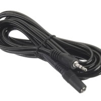 Удлинитель для наушников гнездо 3.5 мм стерео-штекер 3.5 мм стерео (3м) Netko Optima