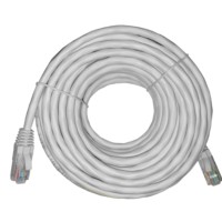 Патч-корд UTP4 rj45-rj45 cat.6 10.0м BC LSZH серый литой коннектор Netko Optima