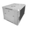 Шкаф настенный 12U серия WMA (Wall Maestro) (600х600х635) передняя дверь стекло разборный серый Netko  "А"