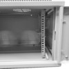 Шкаф настенный 12U серия WMA (Wall Maestro) (600х600х635) передняя дверь стекло разборный серый Netko  "А"