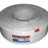 Кабель коаксиальный RG-59U 75 Ом (CU оплетка 32 нити AL) белый (100м) Netko Optima