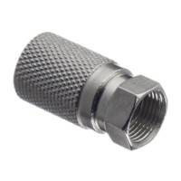 Штекер F (гайка) на RG-11 (цинк) пустой накручивающийся/100 шт (FC44-54) Netko Optima