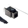 Модуль Keystone экранированный RJ45 cat.6, 90° без инструмента KE металлик Netko СКС