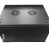 Шкаф настенный 9U серия WMA (Wall Maestro) (600х600х500) передняя дверь металл разборный черный  Netko  "А"