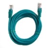 Патч-корд UTP4 cat 5e 3,0м ВС зеленый литой коннектор Technolink