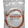 Патч-корд UTP4 cat 5e 1,0м ВС LSZH оранжевый литой коннектор Netko Optima