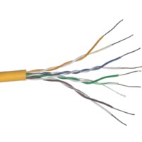 Кабель UTP4 cat.5е одножильный 305м Cu нг(А)-HF LSZH – малодымный не содержащий галогенов Проходит Fluke тест оранжевый Netko Optima Silver