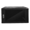 Шкаф настенный 12U серия WMA (Wall Maestro) (600х600х635) передняя дверь стекло разборный черный Netko  "А"