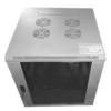 Шкаф настенный 12U серия WMA (Wall Maestro) (600х600х635) передняя дверь стекло собранный серый Netko  "А"