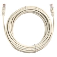 Патч-корд UTP4 cat.5e 7.0м литой коннектор серый Netko CKC