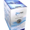 Кабель Skynet Standard UTP4 cat.5е, одножильный, 305м, Cu, Проходит Fluke тест, серый