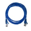 Патч-корд UTP4 cat 5e 1,5м ВС LSZH синий литой коннектор Netko Optima