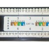Патч-панель UTP 19" 24 порта RJ45 cat.5е 1U 110 Type Netko Optima "L"