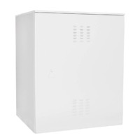 Климатический всепогодный шкаф 12U (Ш*Г*В 660*600*816мм)  19″ направляющие оборудование в комплекте ШКК/ШКВ серый Netko