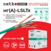 Кабель U/UTP4 cat.5e 4 пары 24 AWG BC 305м нг(А)-LSLTx зеленый; одножильный FLUKE TEST Netko Expert СКС