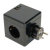 Разветвитель сетевой 3-местный с/з Stekker ADP16-33-22 250V 16A ABS пластик белый