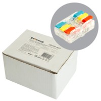 Клемма супер-компактная проходная серии 219 на 3 контакта Stekker,LD219-423